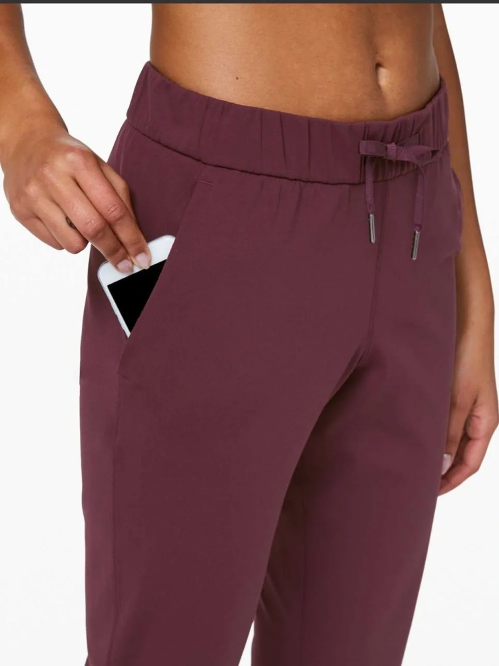 Lululemon On The Fly 7/8 Pants - Dark Adobe